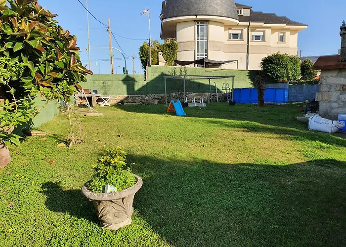 Precioso Cerca De La Playa De Samil Apartmán